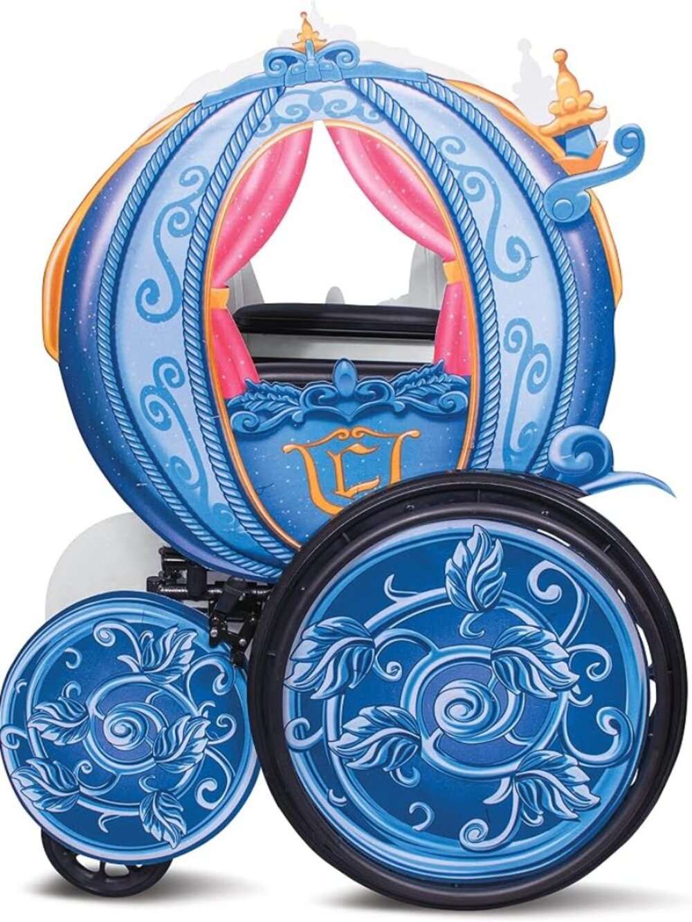 Cinderella Disney Princess Carriage Adaptive Wheelchair Cover Costume